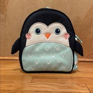 Planet Buddies Penguin Insulated Lunch Bag Kids Navy Blue